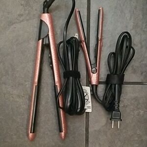Rose Gold Hair Straightener Set